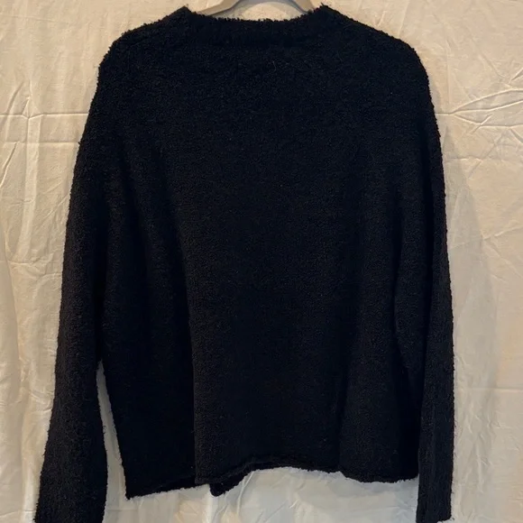 NATURAL LIFE Black Crew Neck Sweater - Picture 4 of 4